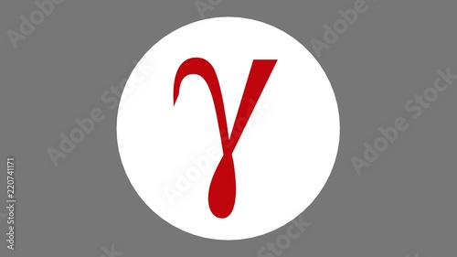 Symbol gamma in the physic