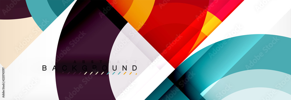 Vector circular abstract background Vector circular abstract background