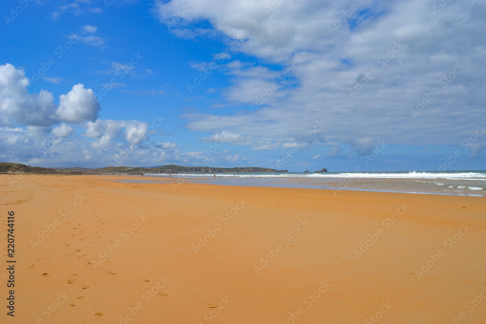 Cantabria coast, in Spain