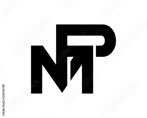 black silhouette initial typography alphabet font typeset logotype image vector icon