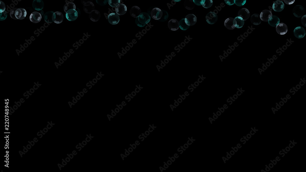 Background with a variety of multi-colored translucent soap bubbles. Background with a variety of multi-colored translucent soap bubbles.