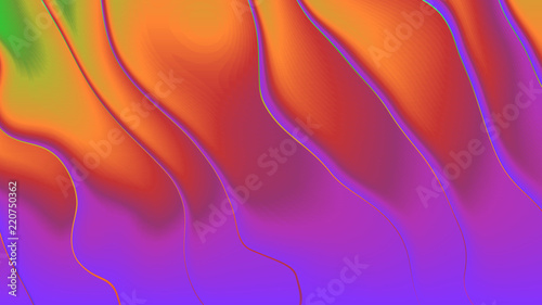 Background in paper style. Of multi-colored details.
