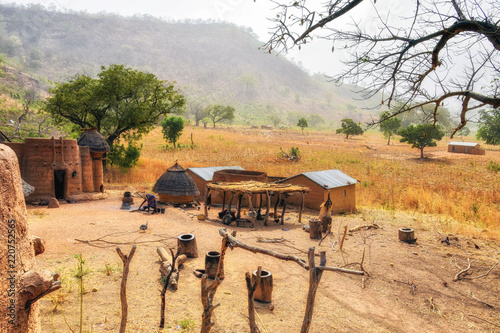 Kassena village, Ghana. photo