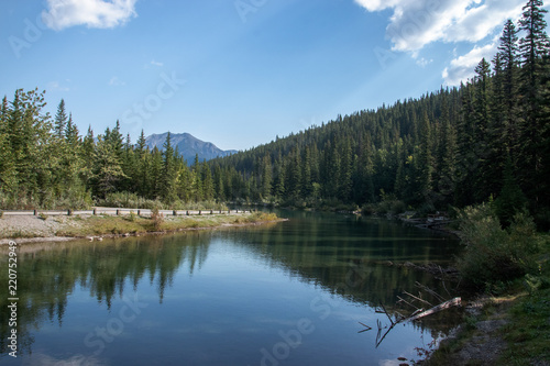 Mt. Lorette Ponds, Kananaskis Country, Alberta, Canada. photo