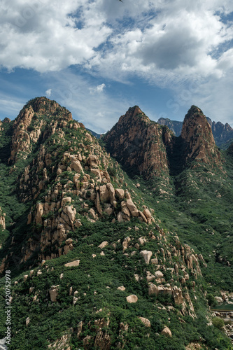 Qinhuangdao, Hebei Sheng, China. August 31, 2018. Mountain park. Life and travel in China