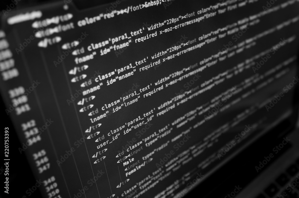 Desktop source code and Wallpaper by Computer language with coding and ...