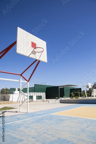 basketball court in unit
