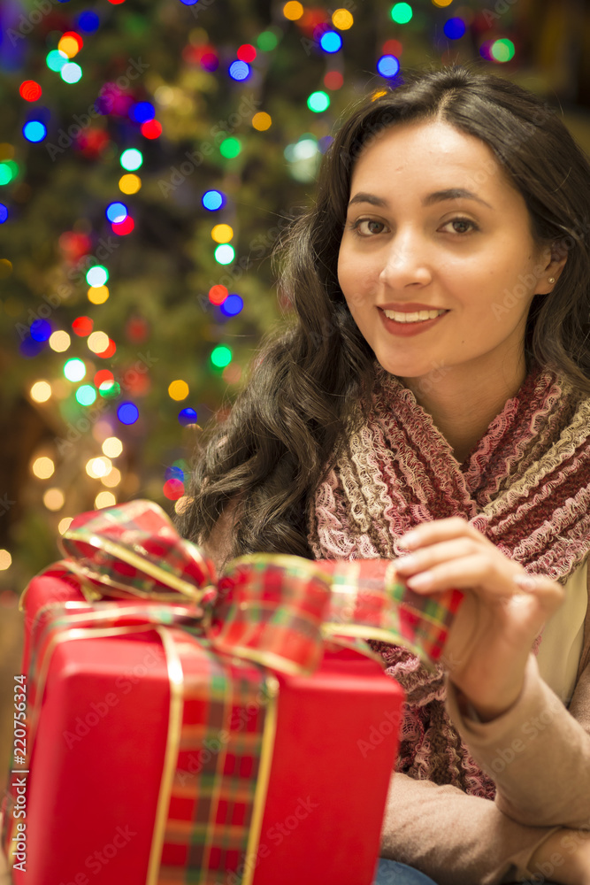 Christmas background with decoration details. Christmas background with decoration details.