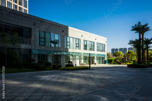 Photography modern office buildings