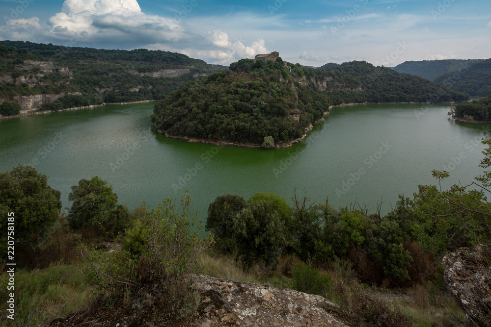 Meandro del Ter a su paso por Sant Pere de Casserres