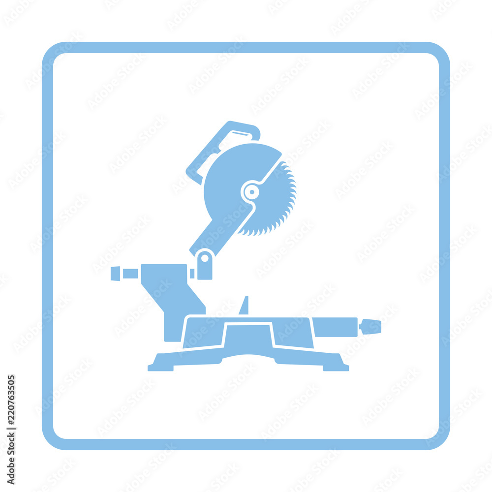 Circular end saw icon Circular end saw icon