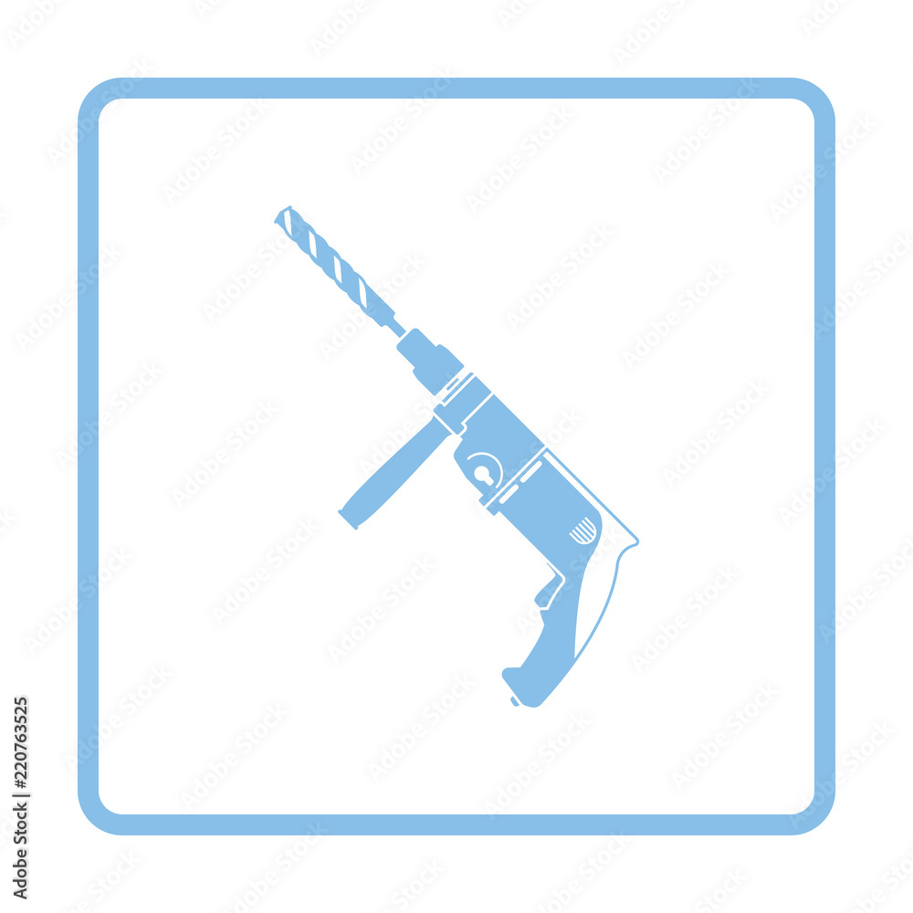 Electric perforator icon Electric perforator icon