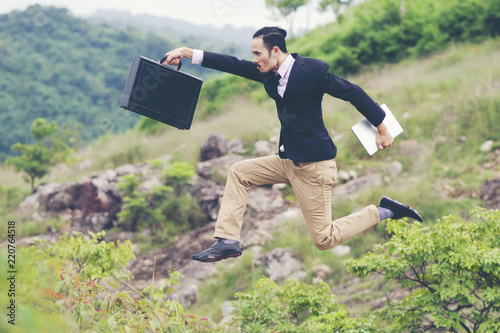 crazy business concept with...