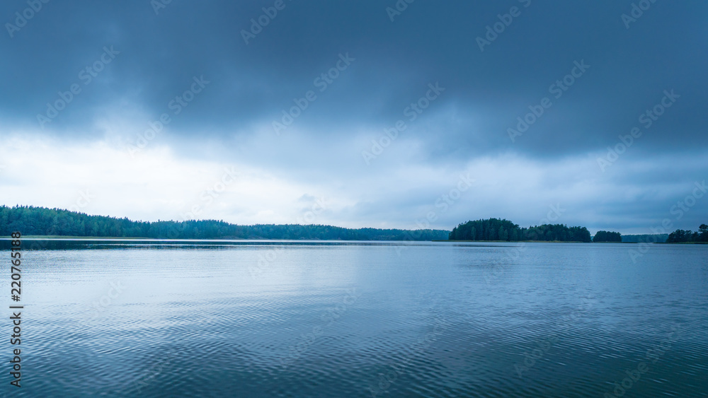 Finnish archipelago at the rainy day in September, Raasepori Finland. Finnish archipelago at the rainy day in September, Raasepori Finland.