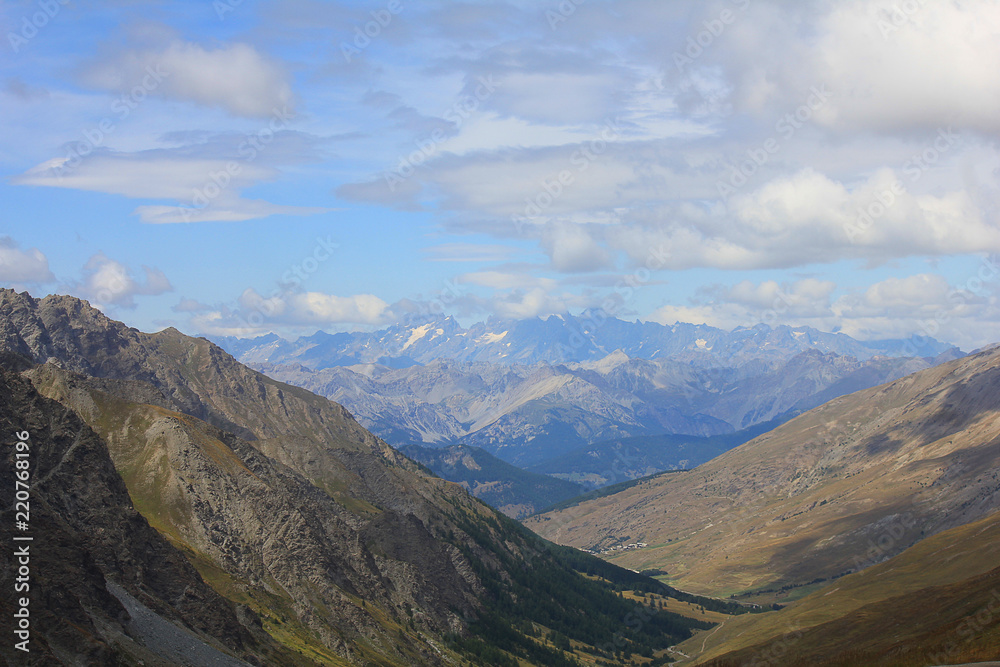 landscape of mountains in summer landscape of mountains in summer