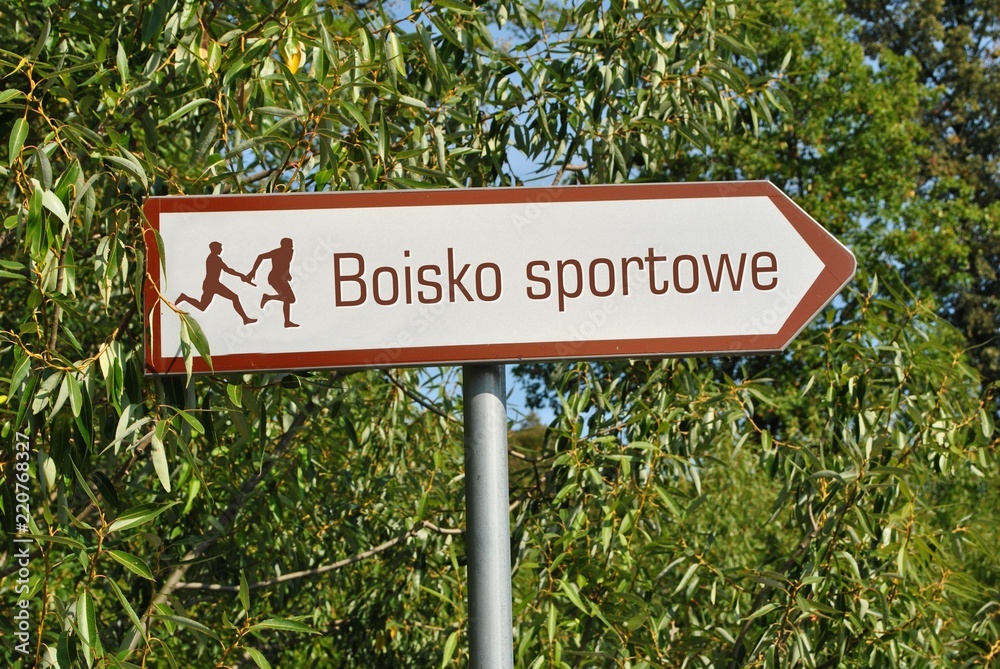 Fototapeta premium Boisko sportowe