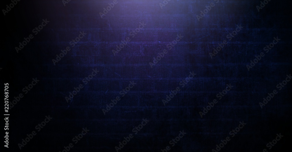 Vignette and light on purple brick wall background Vignette and light on purple brick wall background