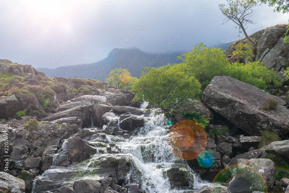 Obraz premium Waterfall Lensflare
