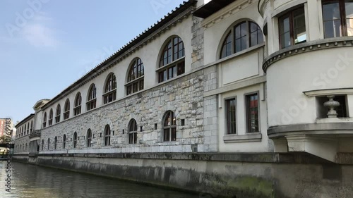 View Of The Central Market Ljubljana
