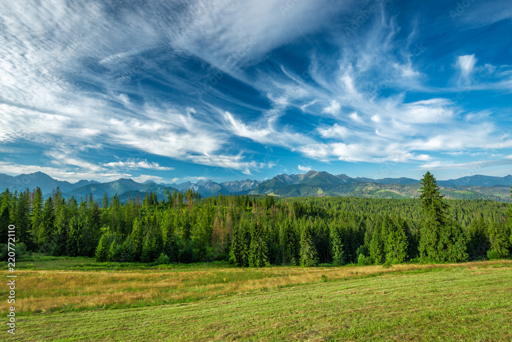 Landscape, Tatra Mountains, Poland Landscape, Tatra Mountains, Poland