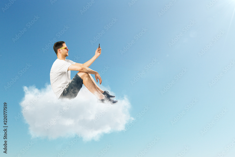 Dream and communication concept Dream and communication concept