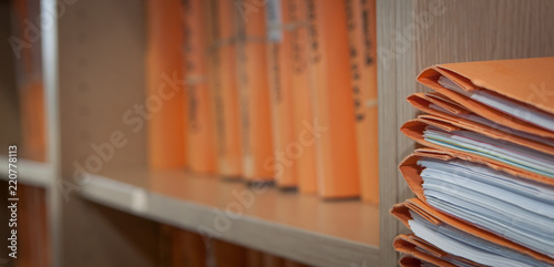 files in office