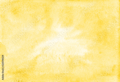 Watercolor gradient background yellow