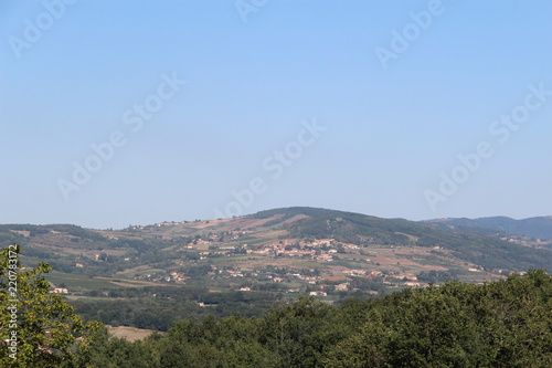 Paysage beaujolais