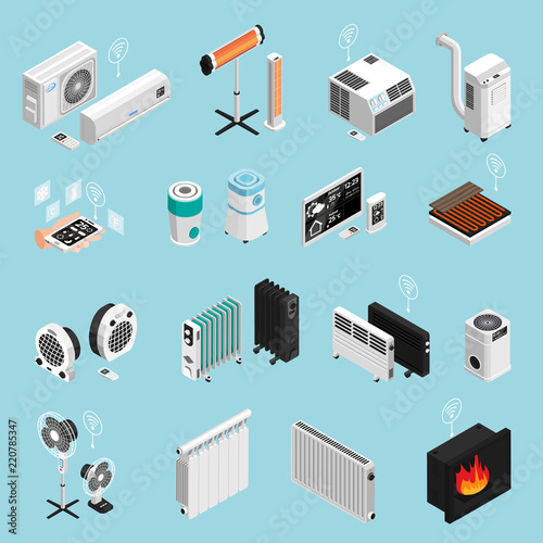 Home Climate Isometric Set 