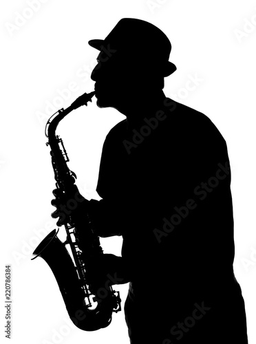 jazz saxophonist shape