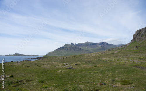 Landschaft in den Ostfjorden – Island 