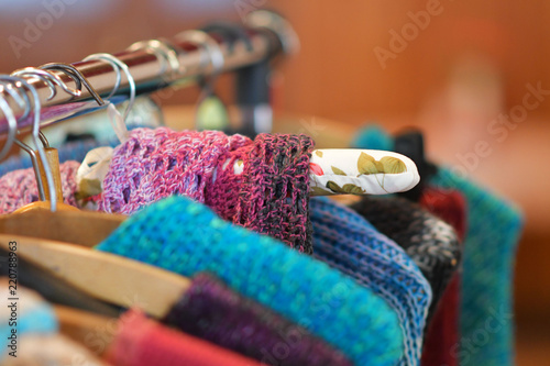 macro, colors, shop, pink, blue, fler, clothes photo