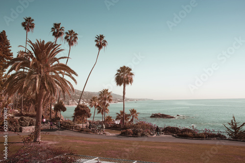 Laguna beach California, view from Heisler park