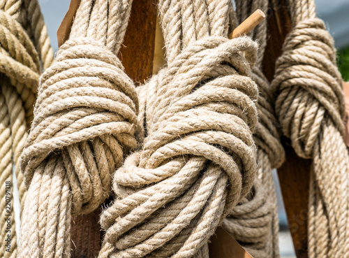 climbing ropes