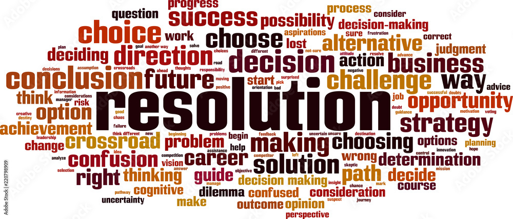 WHAT IS A RESOLUTION WORD visual data 2