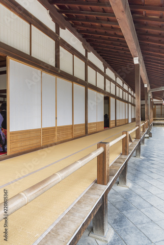 Corridor of Traditional Japanese building