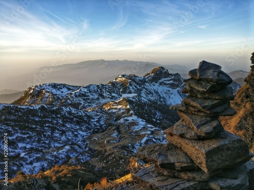 Snowy nepal