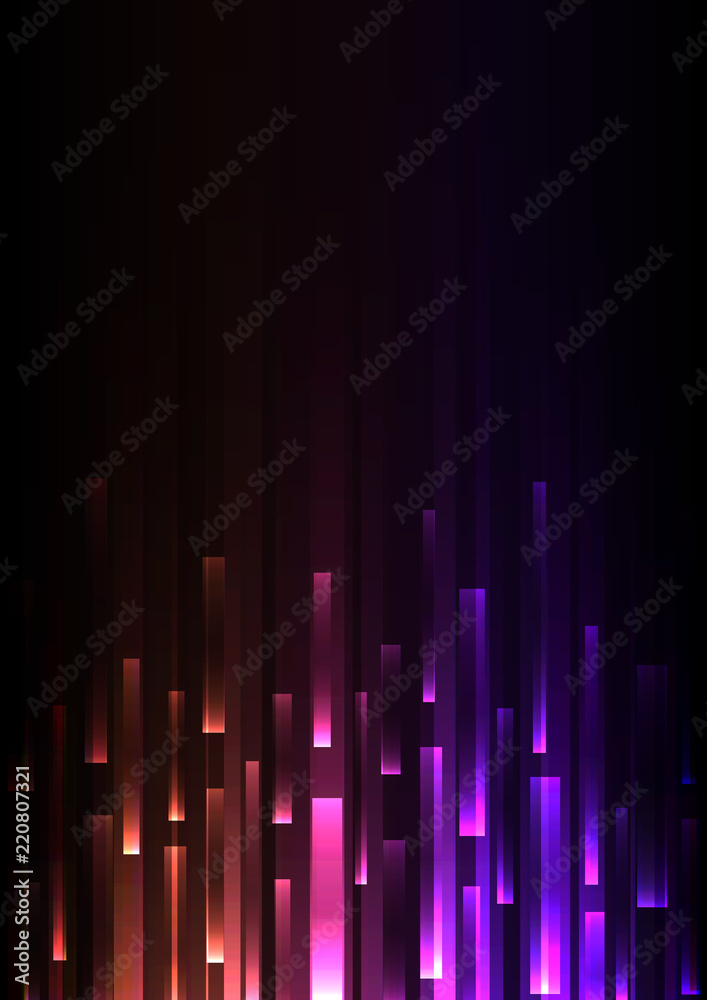 orange purple overlap pixel speed in dark background, geometric layer motion backdrop, simple technology template, vector illustration orange purple overlap pixel speed in dark background, geometric layer motion backdrop, simple technology template, vector illustration