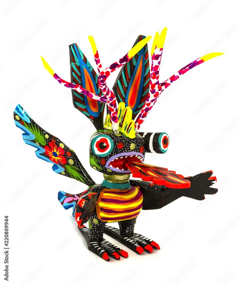 Representative elements of the Mexican Alebrijes sculptures Representative elements of the Mexican Alebrijes sculptures