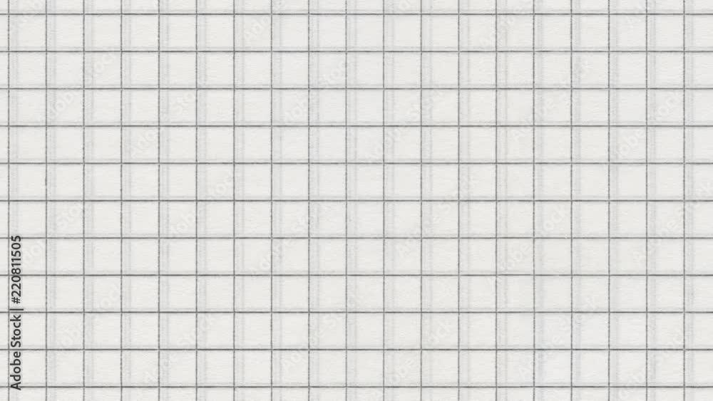 Seamless loopable background from squared white paper Seamless loopable background from squared white paper