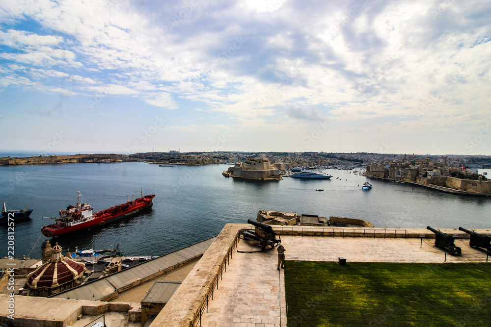 The Grand Harbour, Valletta, Malta