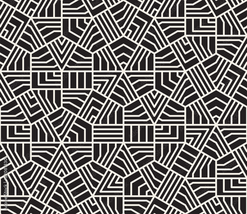 Vector seamless pattern. Modern stylish abstract texture. Repeating geometric tiles Vector seamless pattern. Modern stylish abstract texture. Repeating geometric tiles