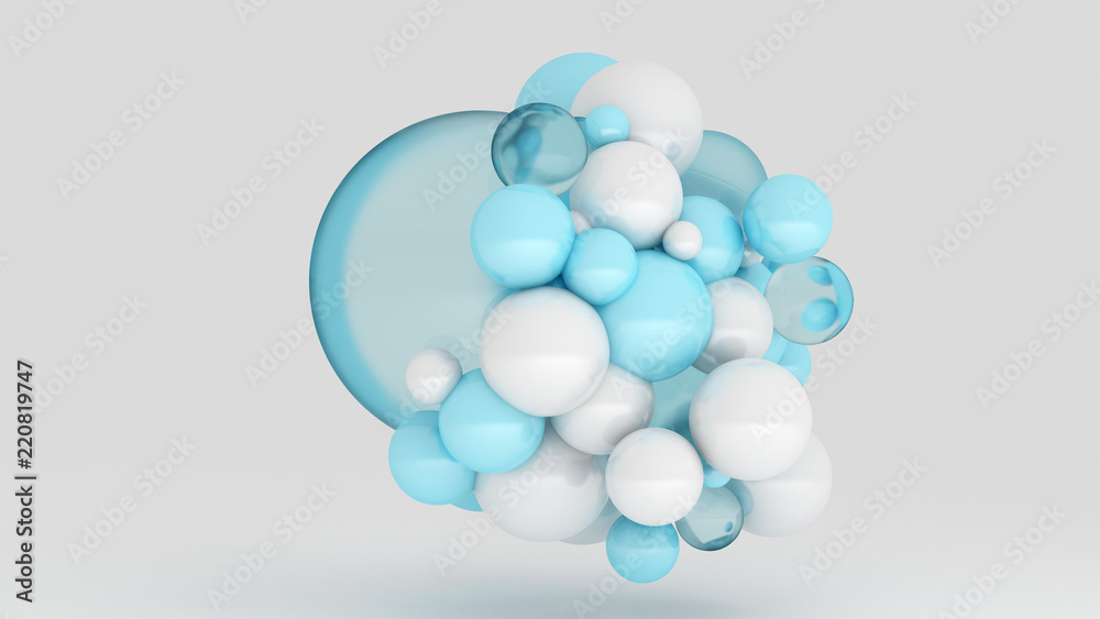 Background with balls. 3d illustration, 3d rendering. Background with balls. 3d illustration, 3d rendering.