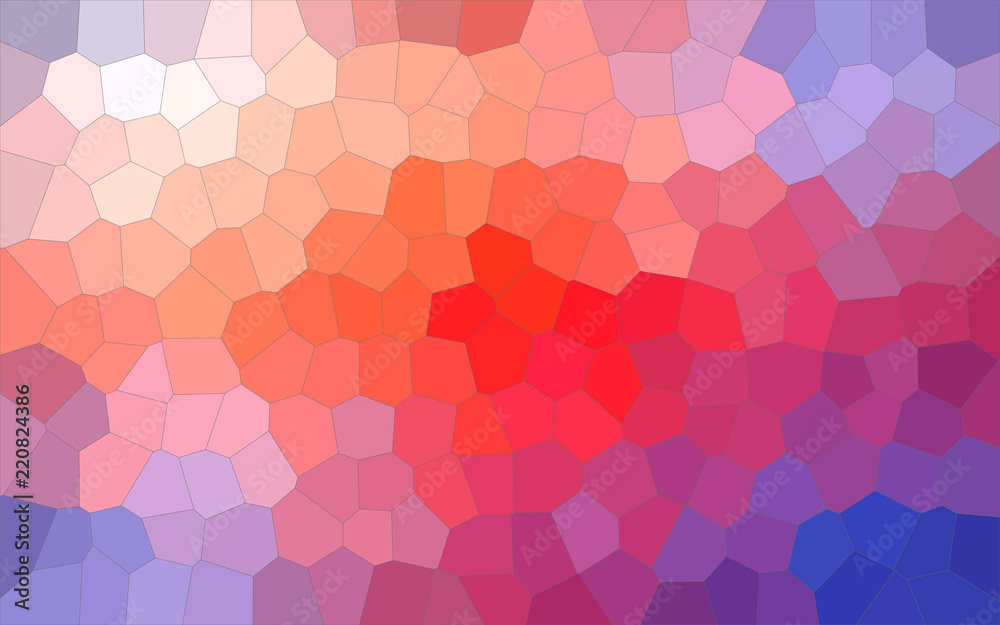 Illustration of blue, purple, red and yellow pastel Middle size hexagon background. Illustration of blue, purple, red and yellow pastel Middle size hexagon background.