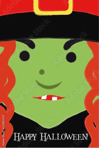 WITCH CARTOON POSTER