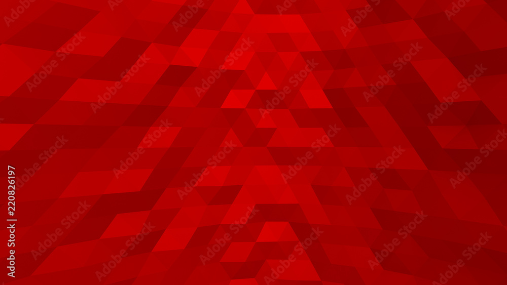 Luxurious elegant red background with triangles and crystals. 3d illustration, 3d rendering. Luxurious elegant red background with triangles and crystals. 3d illustration, 3d rendering.