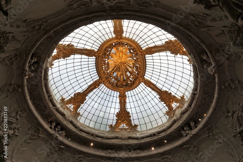 Verrière du Palais d'Antin à Paris (France) photo
