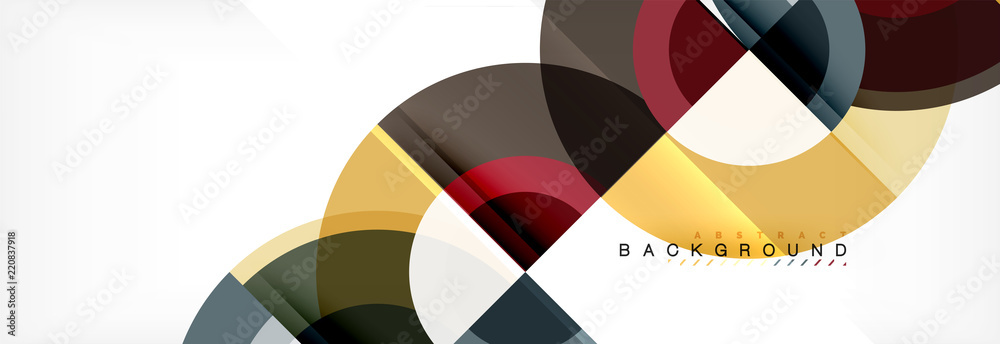Vector circle abstract background Vector circle abstract background