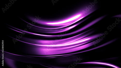 Stylish elegant black  purple background. 3d illustration  3d rendering.