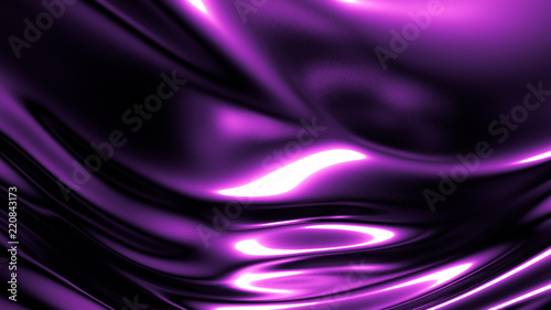 Stylish elegant black  purple background. 3d illustration  3d rendering.